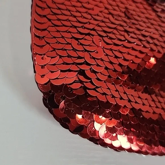 Coach Red Sequin Poppy Mini Crossbody - Picture 12 of 14